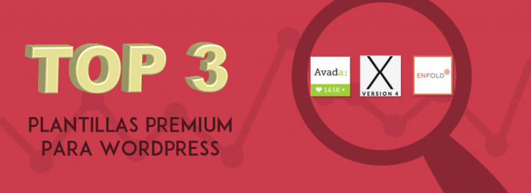 Top 3 de plantillas premium para WordPress