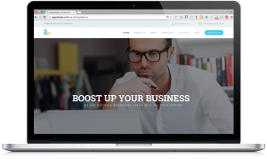 Plantilla WordPress para web corporativa