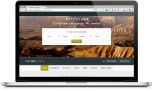 Plantilla WordPress para turismo