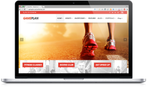 Plantilla WordPress para gimnasios de deporte