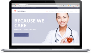 Plantilla WordPress premium para clínica