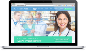 Plantillas WordPress premium para clínicas