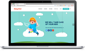 Plantilla WordPress para niñeras