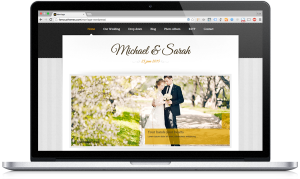 Plantilla WordPress para boda