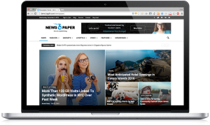 Plantilla WordPress para periódicos