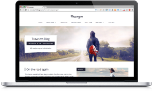 Plantilla WordPress para viajeros