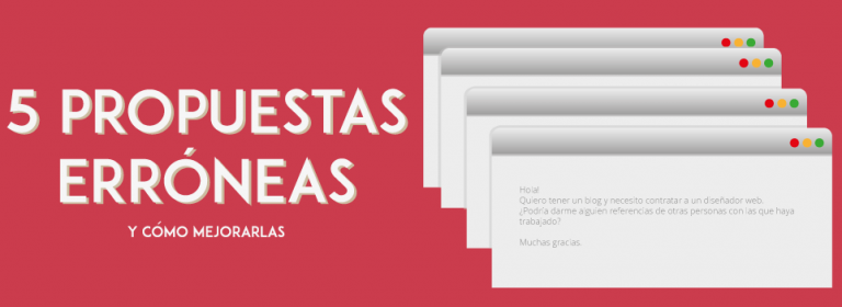 Propuestas erróneas de los clientes