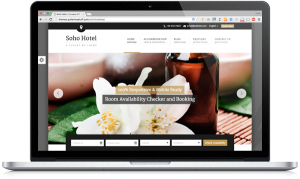 Plantilla WordPress para hoteles