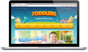 Plantilla WordPress para niños