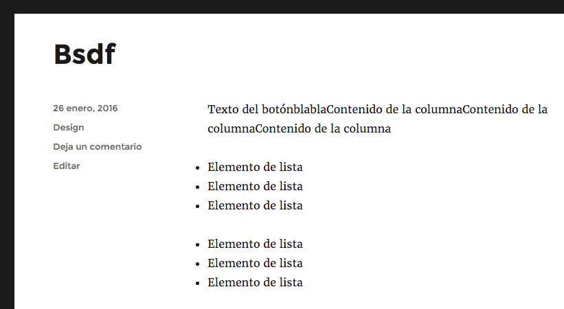 Eliminar código shortcodes
