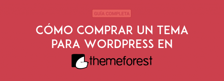 Cómo comprar un tema en Themeforest