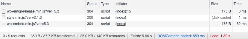 Datos de partida de Astra