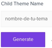 Generar tema hijo para Astra