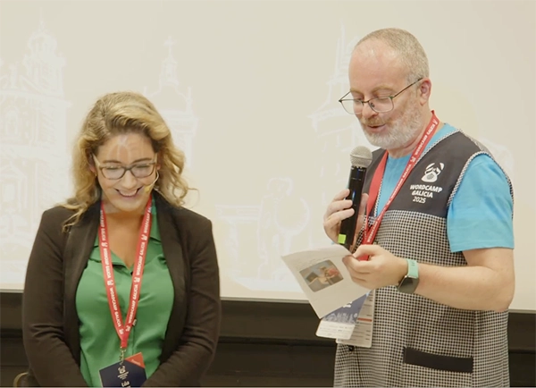 Lúa Louro, charla en WordCamp Galicia 2025